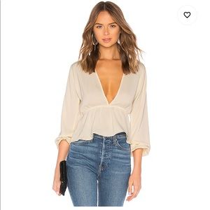 Super down Skylar Deep V Top